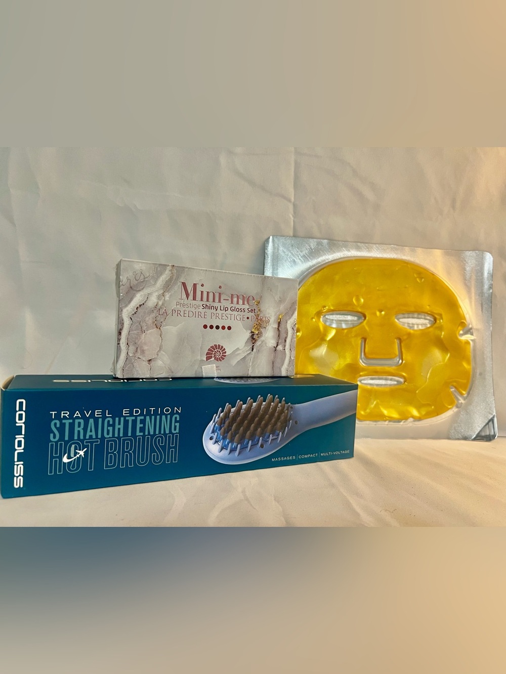 New Corioliss hair Straightening Heat Brush in Travel edition